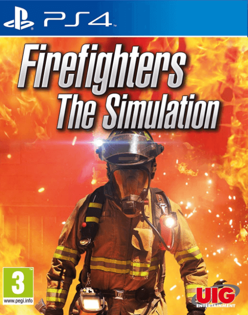 Firefighters The Simulation box art for Playstation 4